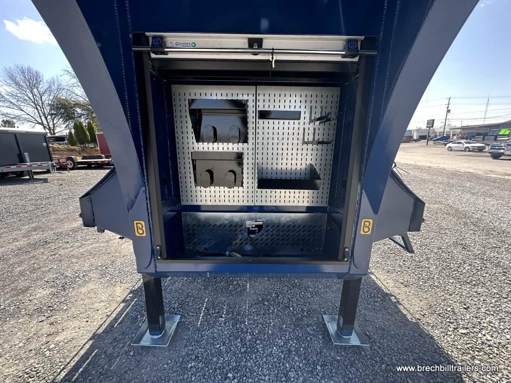 Belmont 26K Hydraulic Dovetail Gooseneck Trailer 8.5x32 (GXD32-24K)