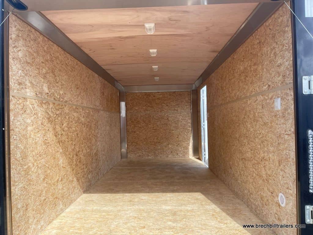 A 7x16 Bravo Scout 10K Enclosed Cargo Trailer