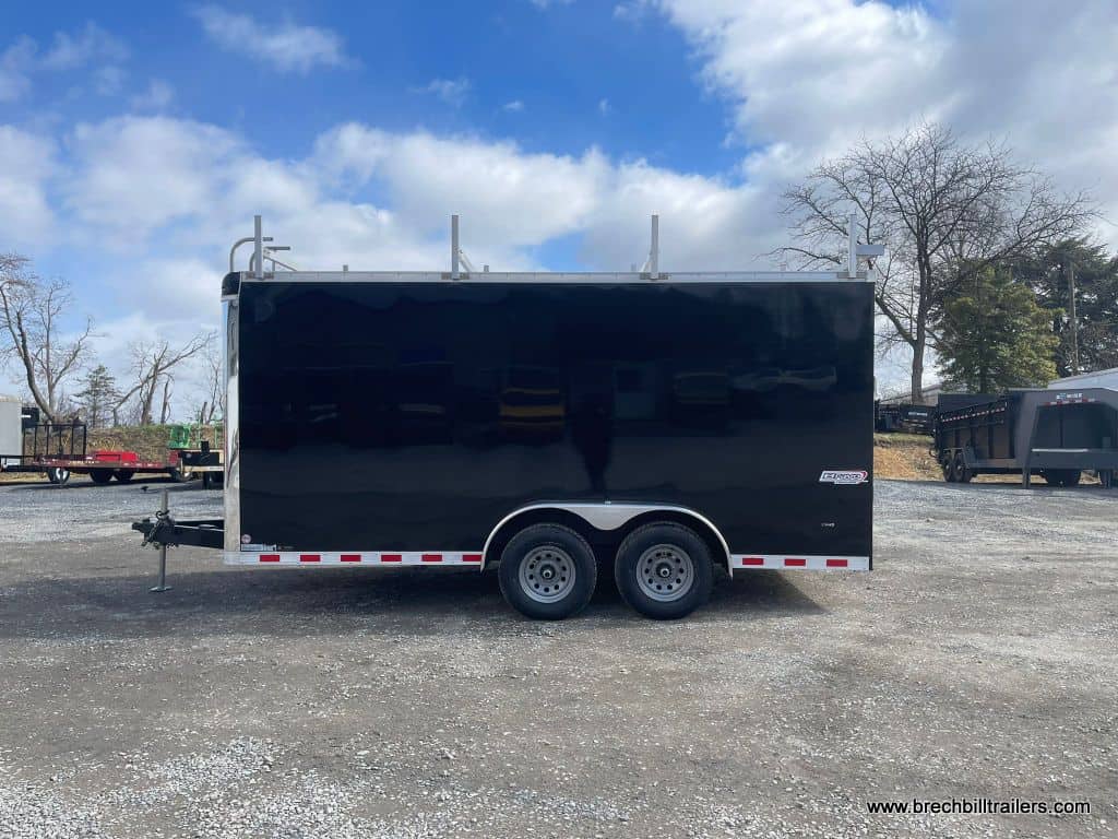 Bravo Scout 10K Enclosed Cargo Trailer side view