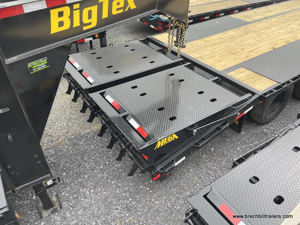 Mega Ramps on the back of the trailer