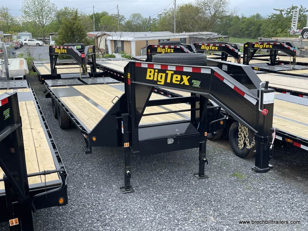 Big Tex 24K Tandem Dual Wheel Gooseneck Trailer 8.5’x25' (22GN-20BK+5MR)