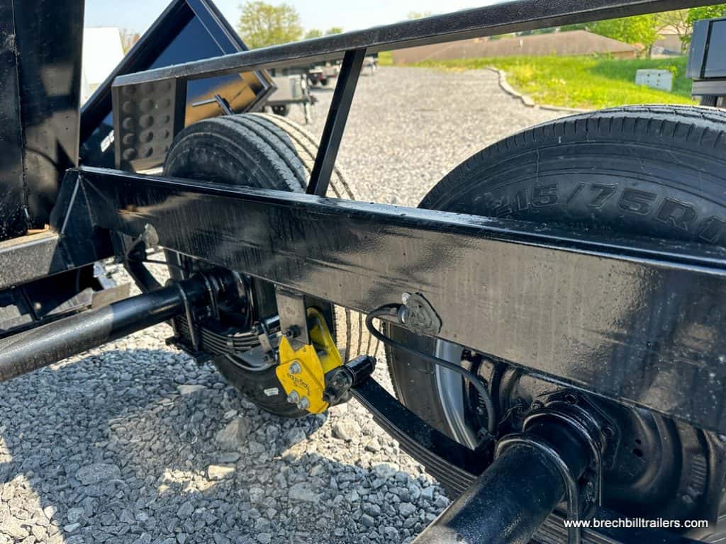 Frame on the Southland 16K Heavy Duty Dump Trailer