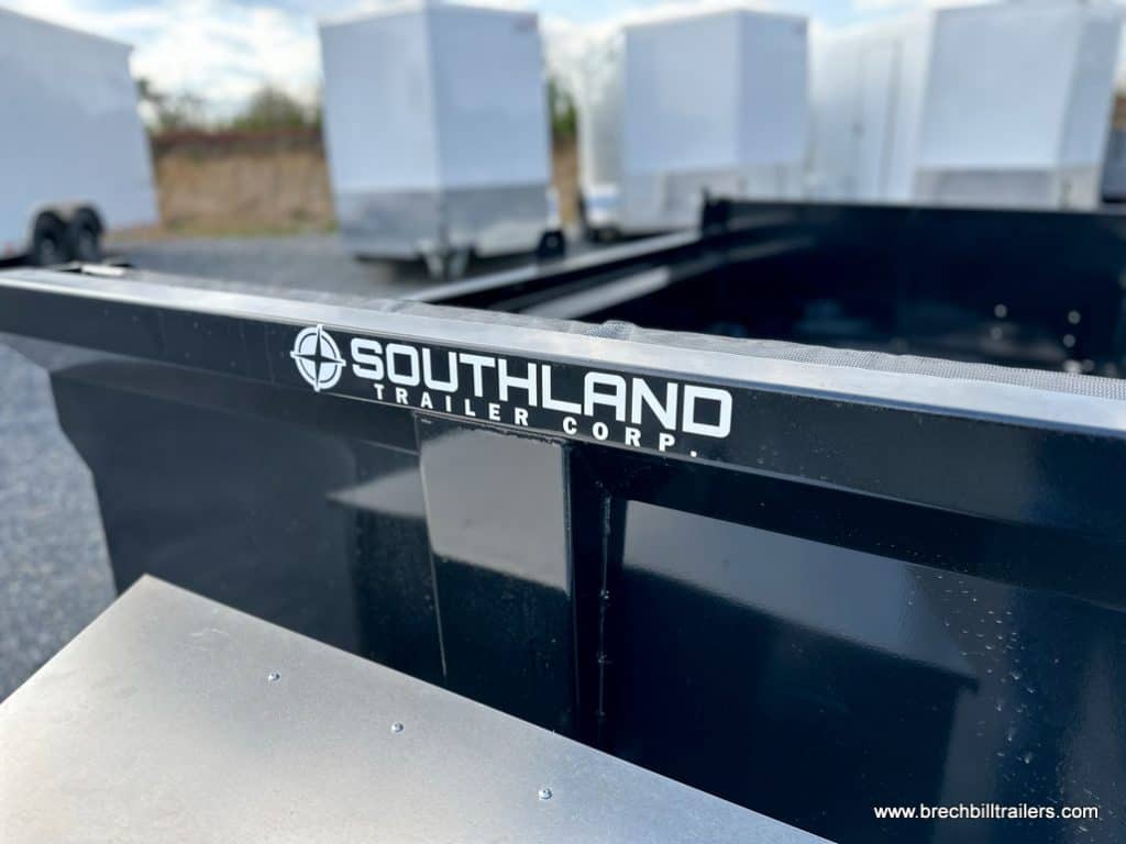Southland Trailer Corp decal on the trailer.
