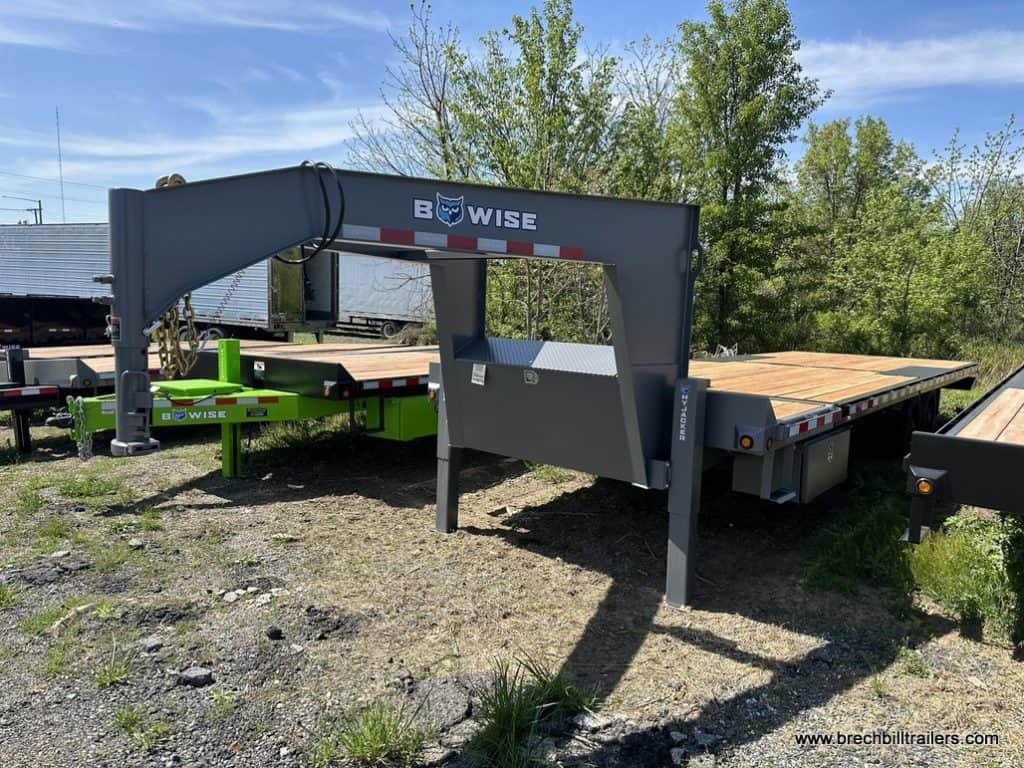 Bwise 19K THD Hydraulic Tilt-Deck Gooseneck Trailer