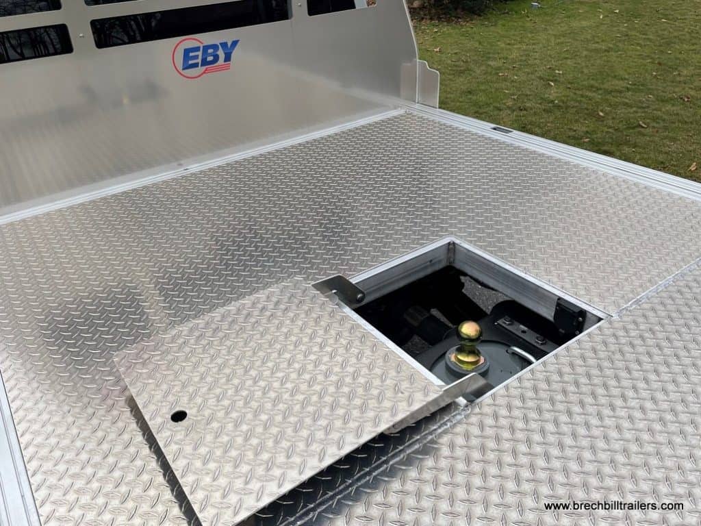 Hitch trap door