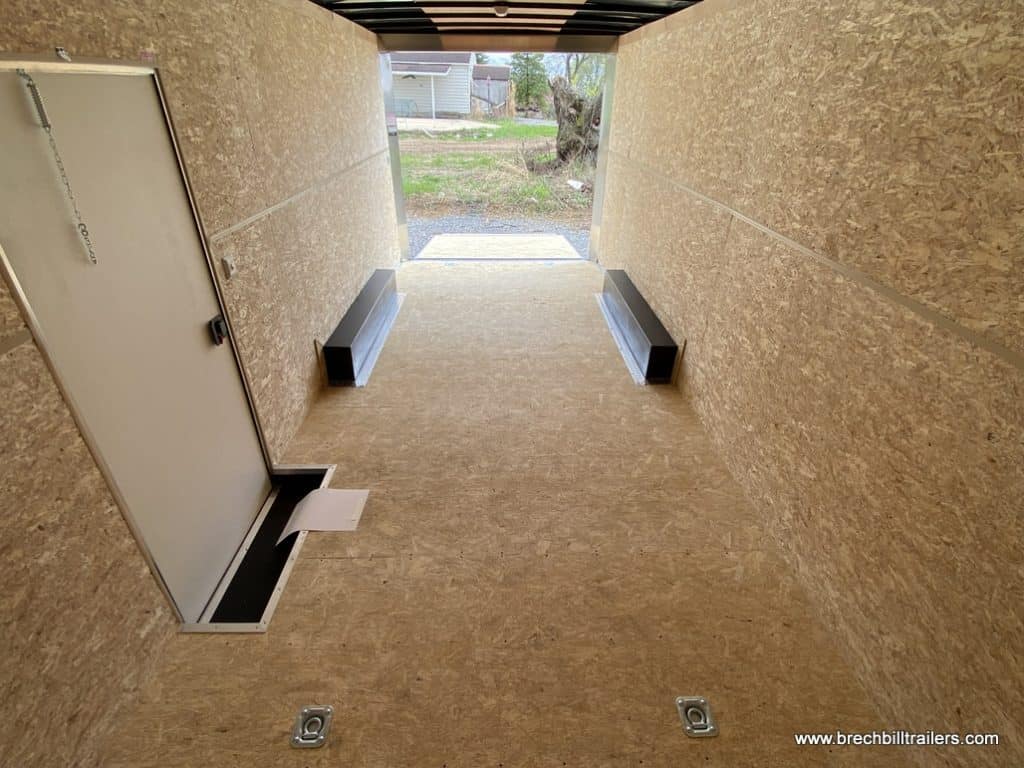 Inside Bravo Star 10K Enclosed Cargo Trailer