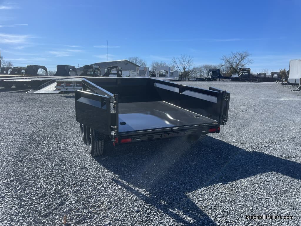 A 6x10 Bwise LP LE 10K Low Pro Dump Trailer