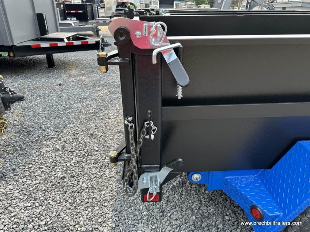 A 7x12 Bwise 10K DLP Low Pro Dump Trailer