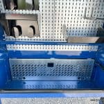 A sapphire blue belmont gooseneck trailer for sale