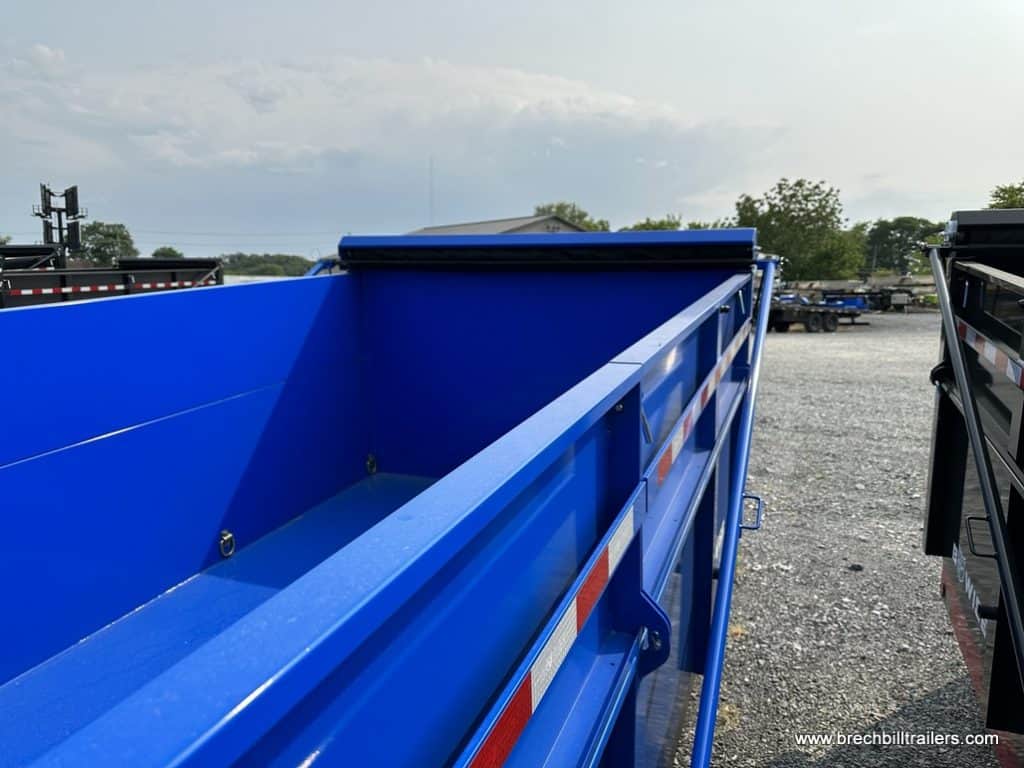 Inside a 7x16 Bwise DU 15.4K Ultimate Dump Trailer