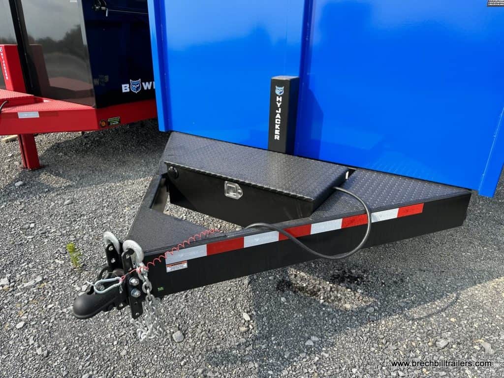 The black frame on the Bwise DU 15.4K Ultimate Dump Trailer