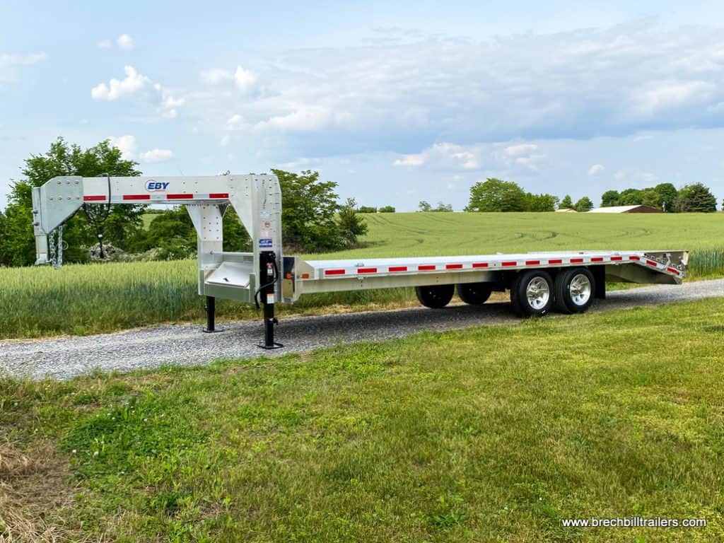 EBY 16K Deck-Over Gooseneck Equipment Trailer 8.5x24.5 (GN16K24-50)