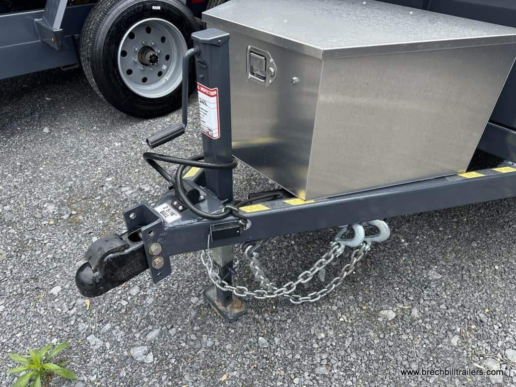 Toolbox on the Southland 7K Tandem Axle Dump Trailer 5'x10' (SL510-7K)