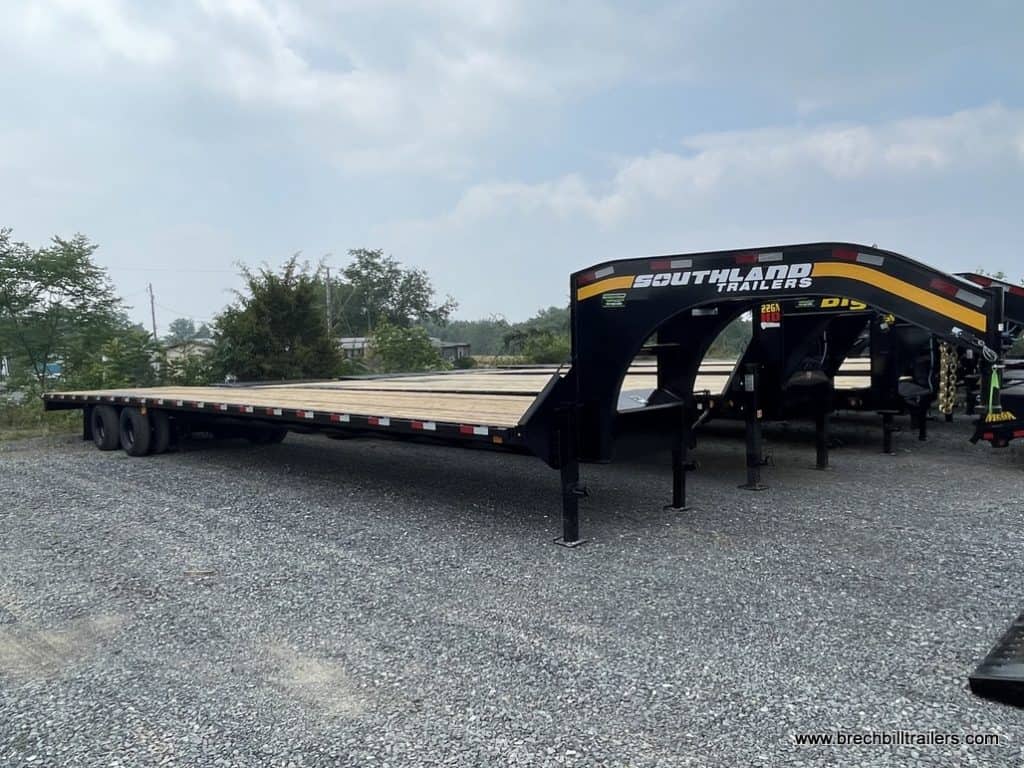 Southland 30K Tandem Dual Gooseneck Trailer parked
