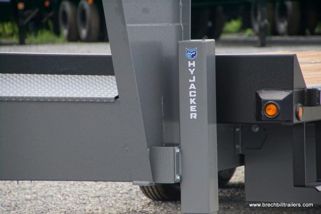 HYJACKER jack on the trailer.