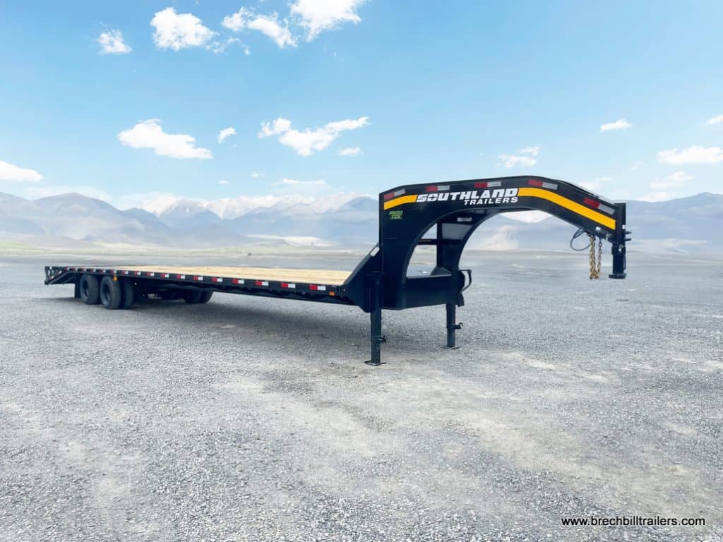 A 40ft Southland 29K Tandem Dual Gooseneck Trailer