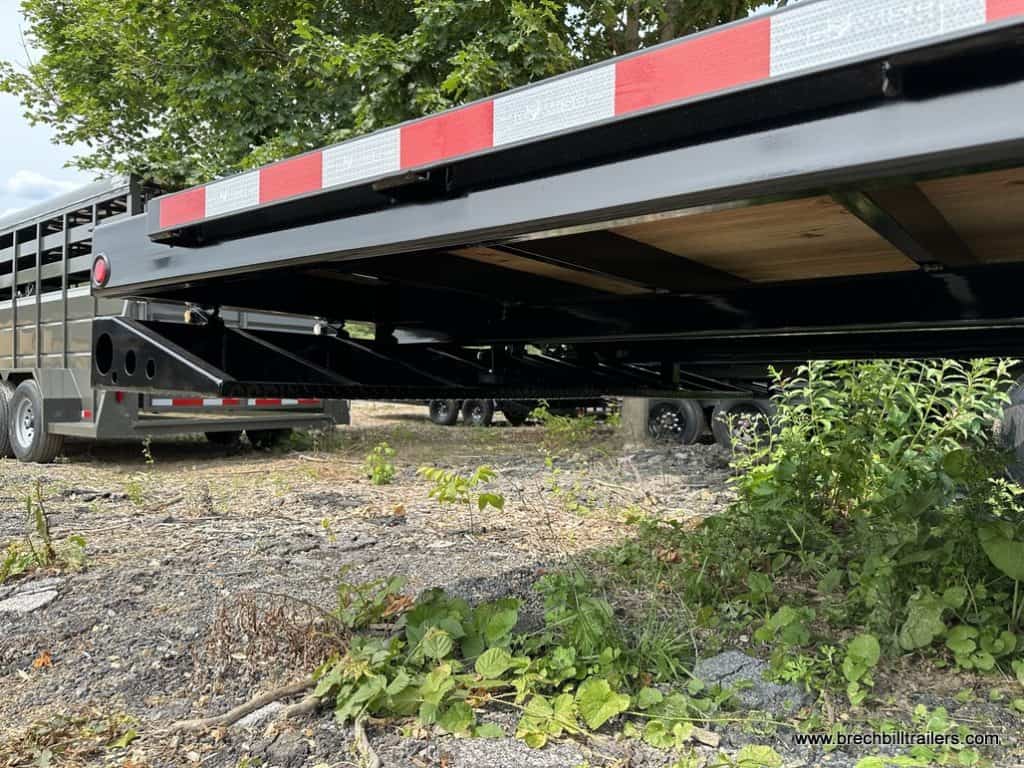 Under the Bwise 15.4K Hydraulic Tilt-Deck Trailer