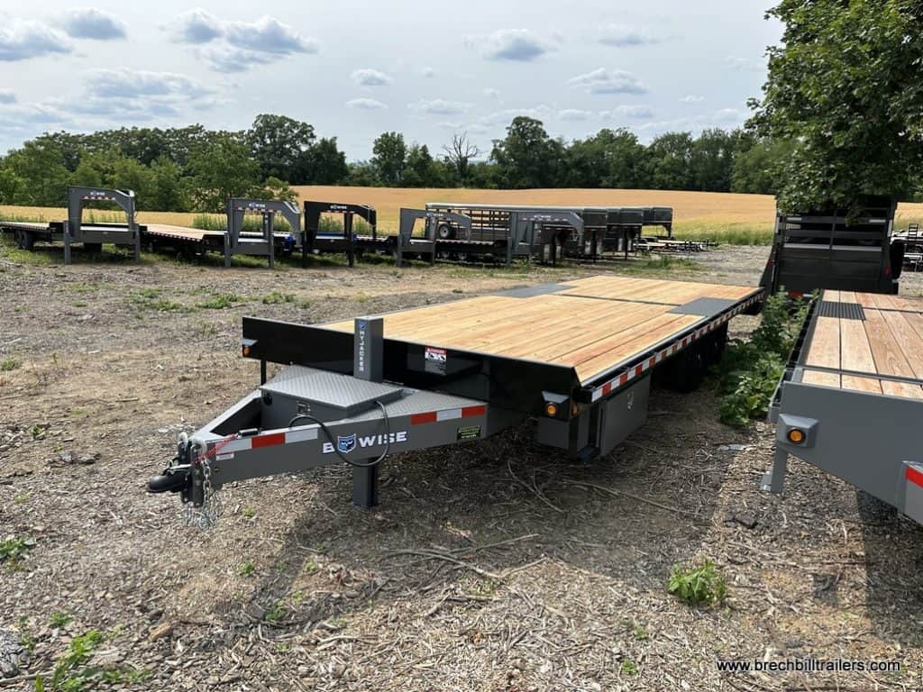 Bwise 15.4K Hydraulic Tilt-Deck Trailer 102″x24’ (THD24-15)