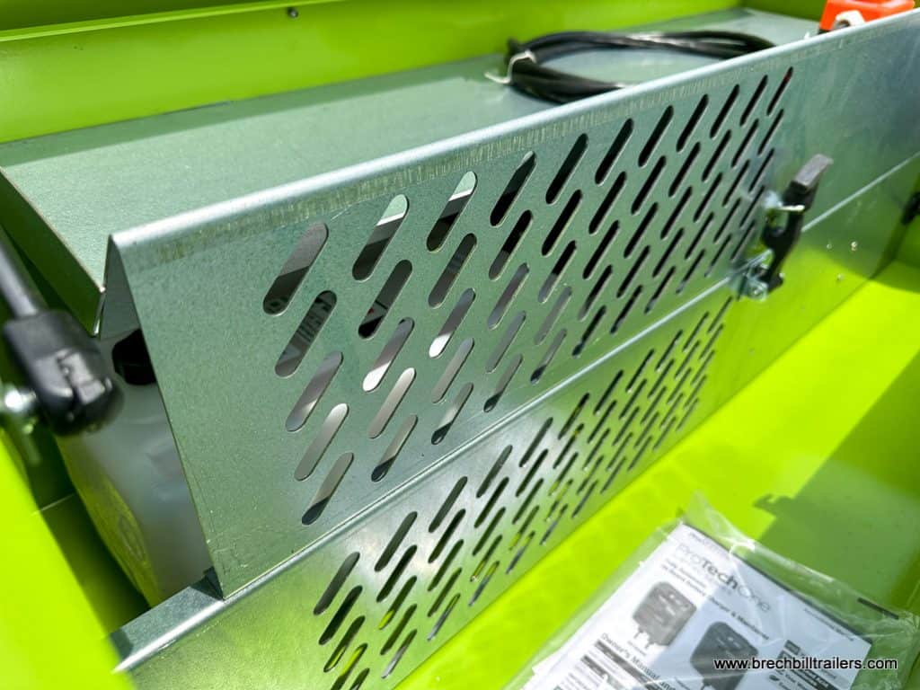 FlatTrak Hydraulic system in tool box