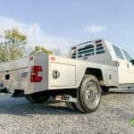 EBY 9ft Free County Truck Bed installed on a work truck