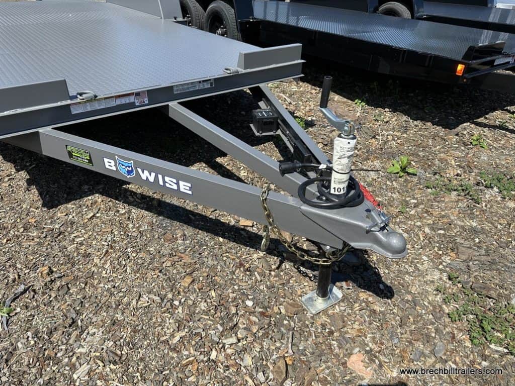 Trailer's coupler and jack.