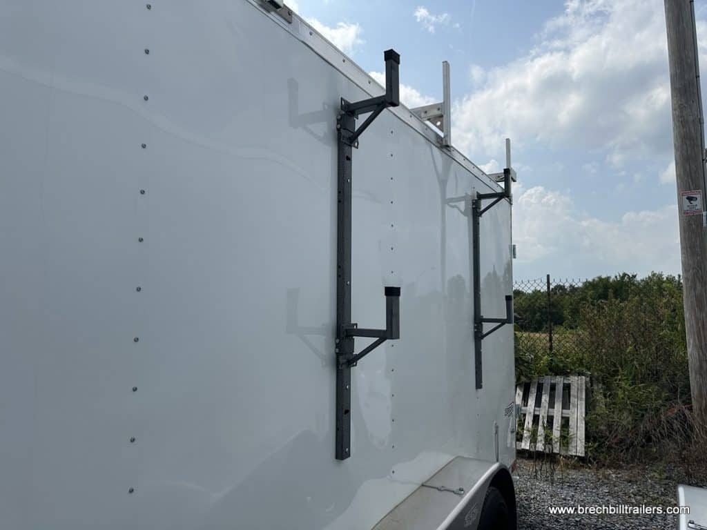 Side of Bravo 10K Tradesmen Enclosed Contractor Cargo Trailer