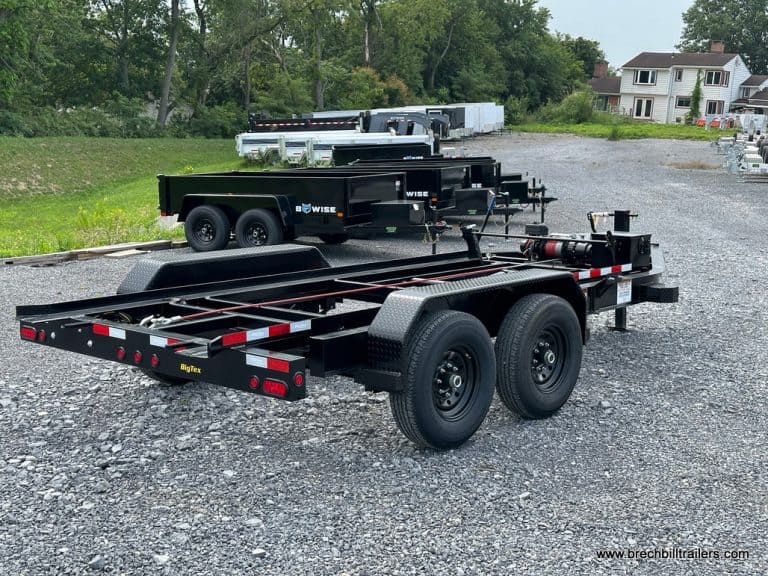 Trailer Rb Big Tex 14K 83in X 14ft Roll Off Bumper Pull Dump Trailer