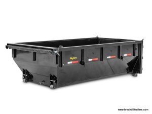 Big Tex Roll Off Trailer Bin Steel Frame 48in High Capacity
