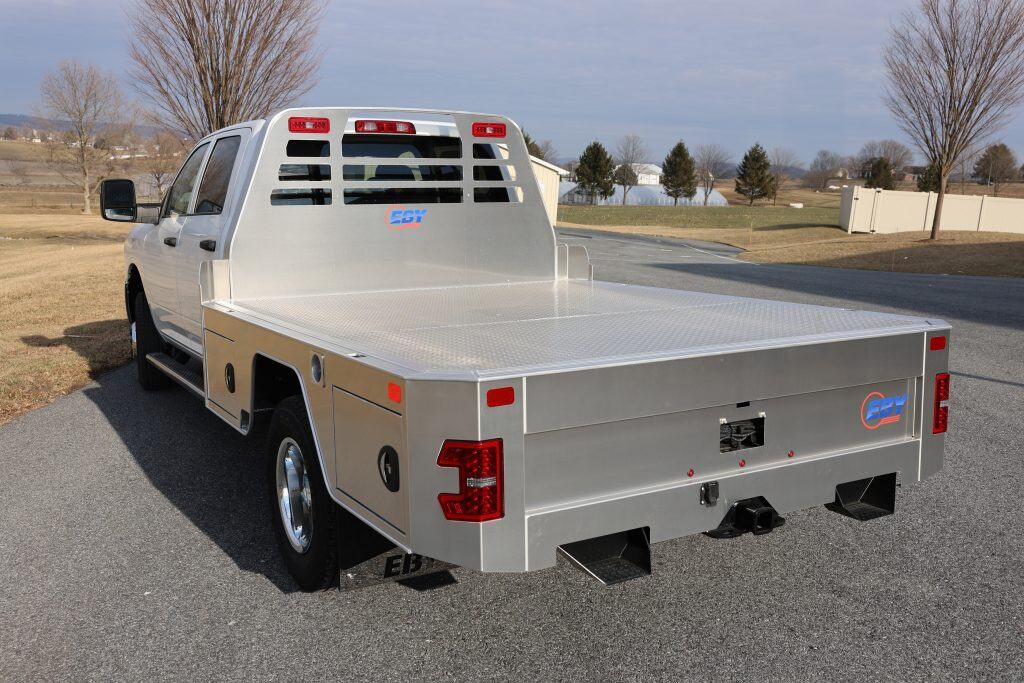 EBY Aluminum Flatbed Truck Bed (Flatbed Body). Flat bed and service body installation