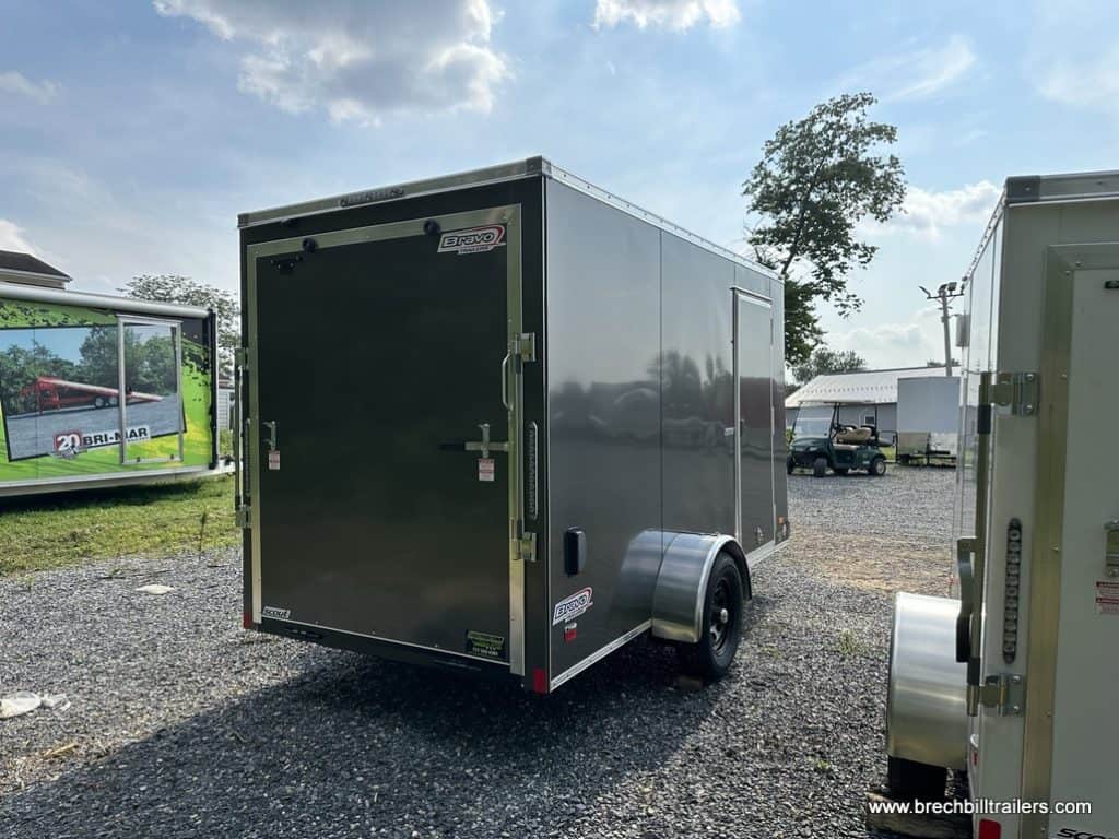A new Bravo Scout 3K Enclosed Cargo Trailer for sale.