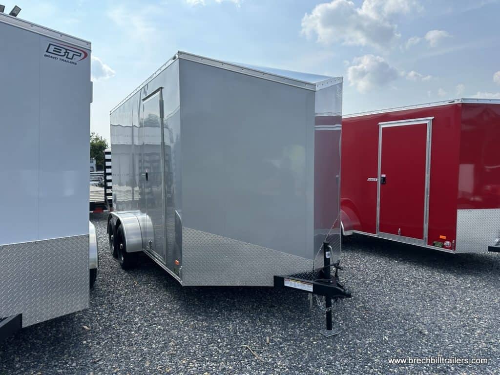Silver Bravo Scout 7K Enclosed Cargo Trailer for sale.
