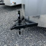 Trailer coupler on the Bravo Scout 7K Enclosed Cargo Trailer