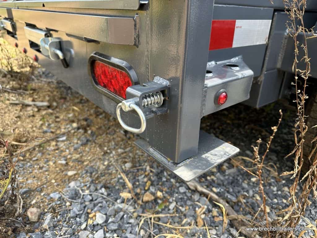 A latch on the trailer.