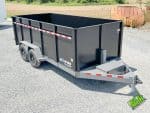 Bwise DLP 15K Heavy Duty Dump Trailer 7x16 (DLP16-15-H)