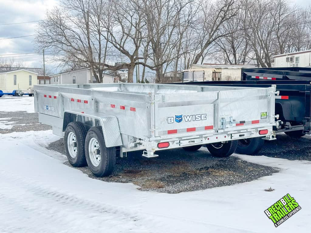 Bwise 14K LP LE Low Pro Dump Trailer 7x16 (DT716LP-LE-14)