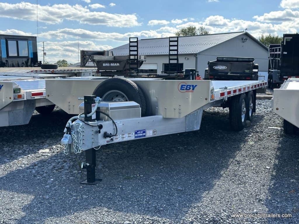 New EBY 14K Deck-Over Equipment Trailer ready for purchase.