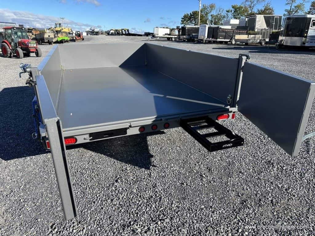 Bwise 10K DLP Low Pro Dump Trailer with gray box
