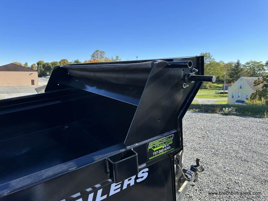 Tarp on the Southland 7K Tandem Axle Dump Trailer