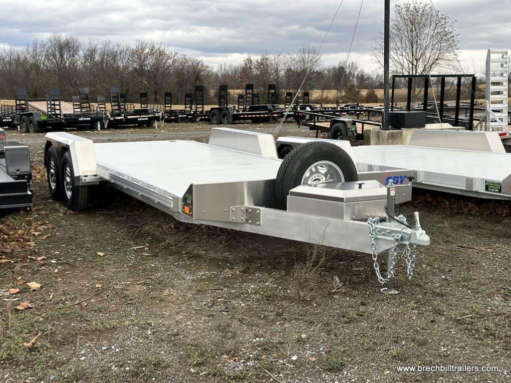 7x20 EBY 10k Aluminum Car Hauler Trailer