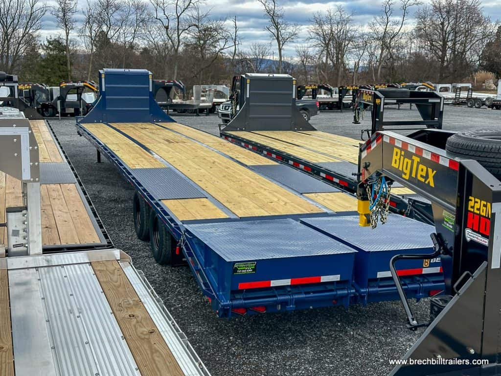 The Belmont HD 26K Deckover Gooseneck Trailer