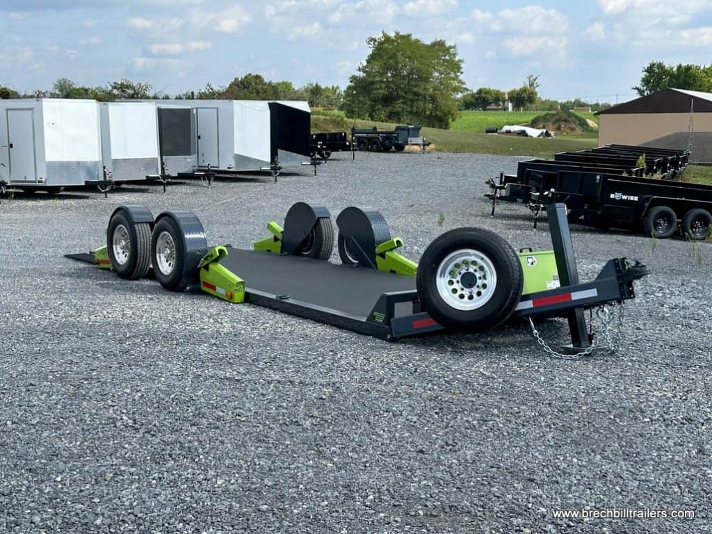 FlatTrak scissor lift trailer