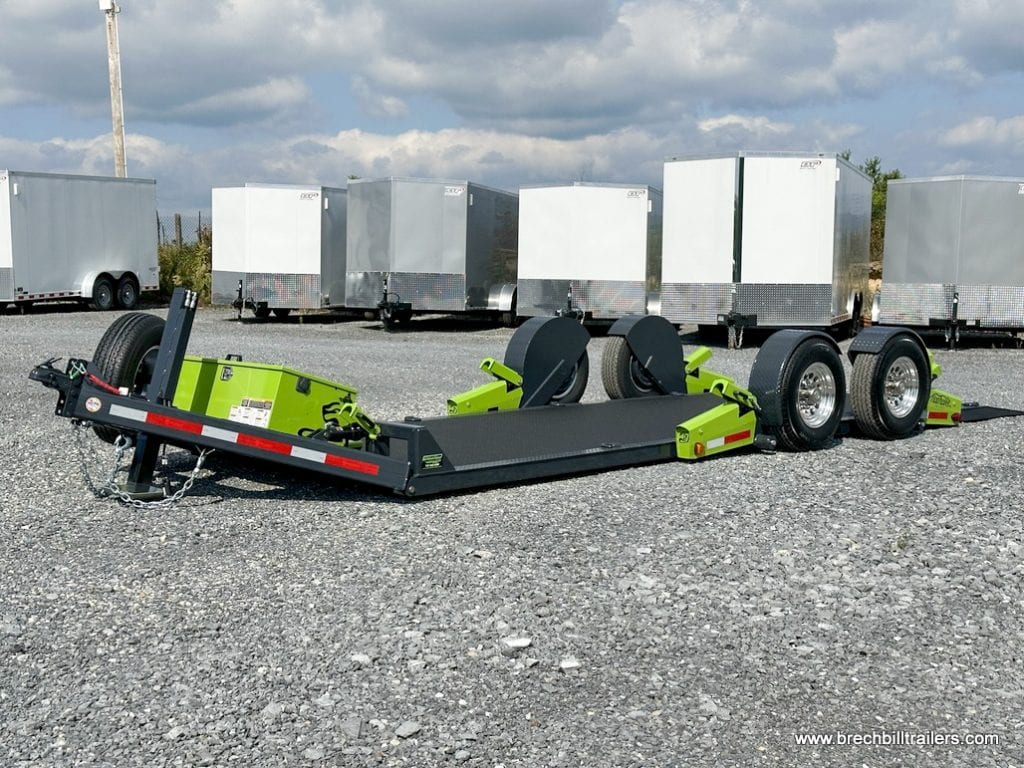 FlatTrak Lay Flat Scissor lift Trailer