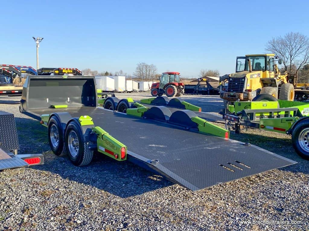 Brand new FlatTrak flat trailer for sale.