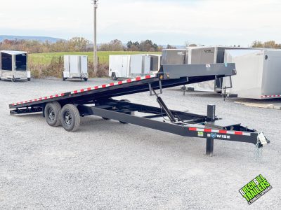 Bwise 15.4K Hydraulic Tilt-Deck Trailer 102x24 (THD24-15)