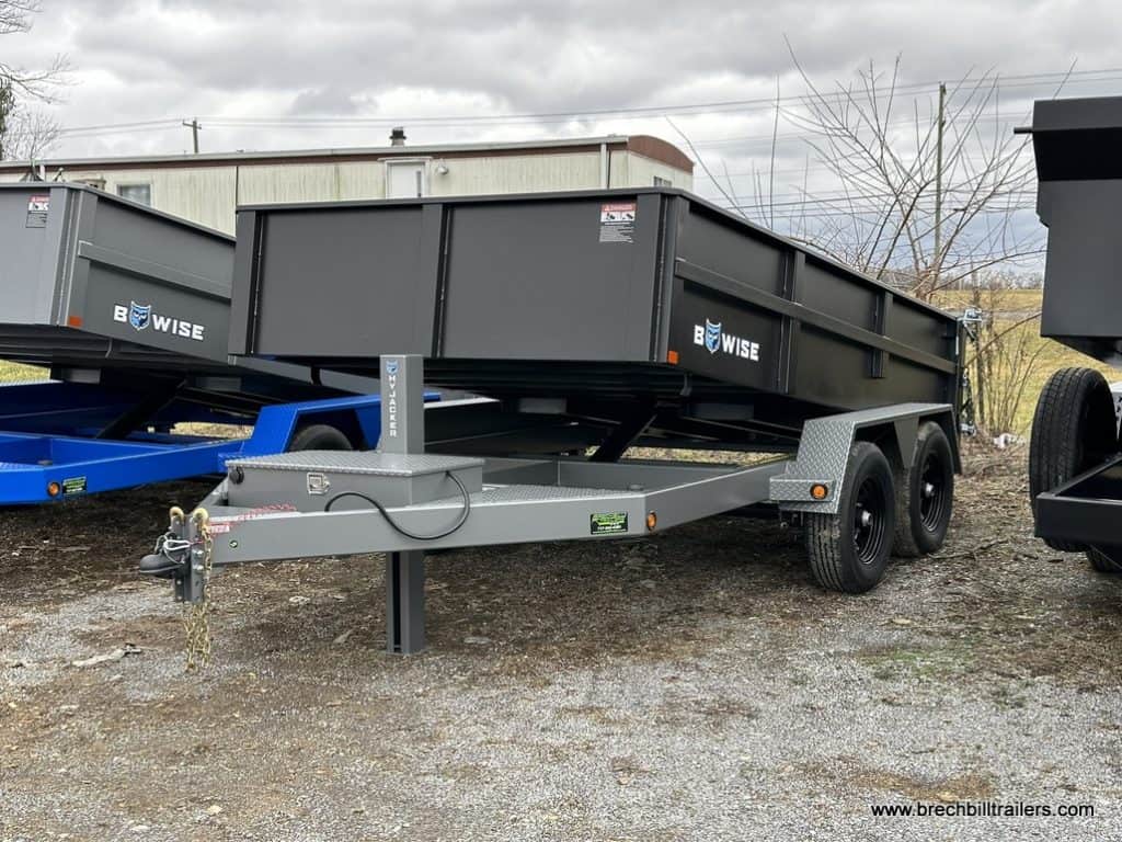Brand new Bwise 10K DLP Low Pro Dump Trailer