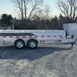 EBY Heavy Duty Aluminum Dump Trailer