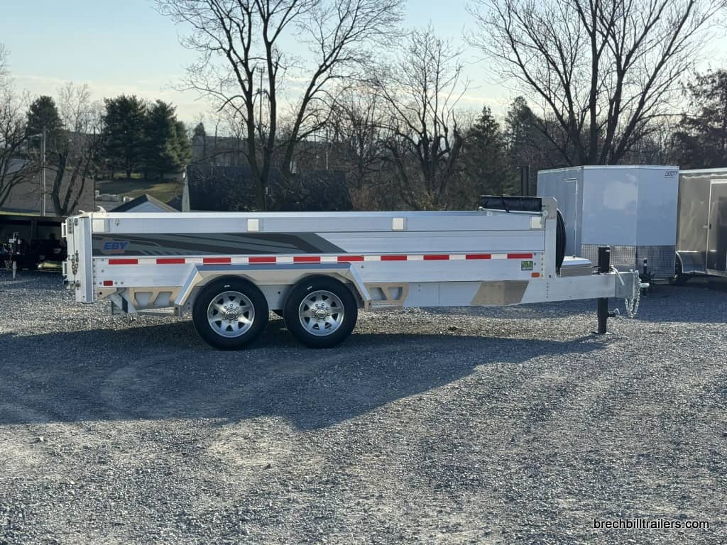 EBY Heavy Duty Aluminum Dump Trailer