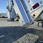 Closeup on the EBY Heavy Duty Aluminum Dump Trailer
