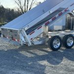 EBY dump trailer demonstration.