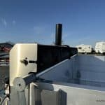 Tarp system on the CB14K16 EBY dump trailer.